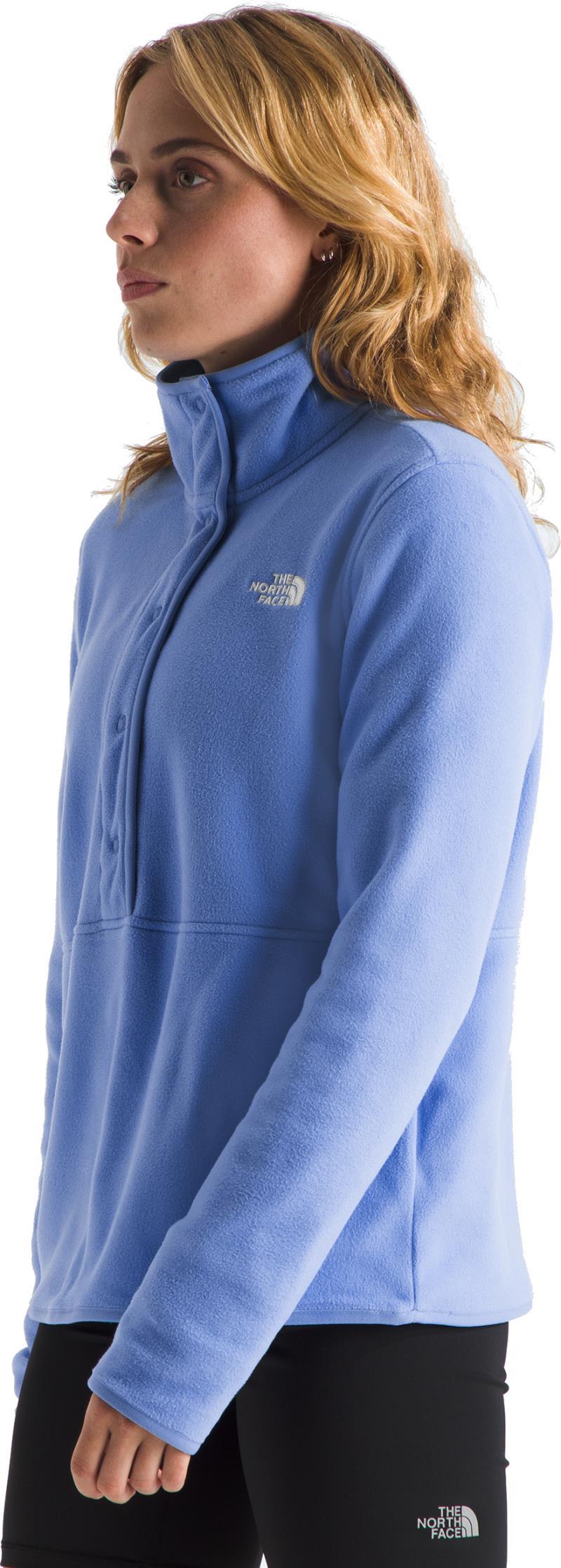 Glacier Fleece 1/2 Snap - Womens - virtual blue 1