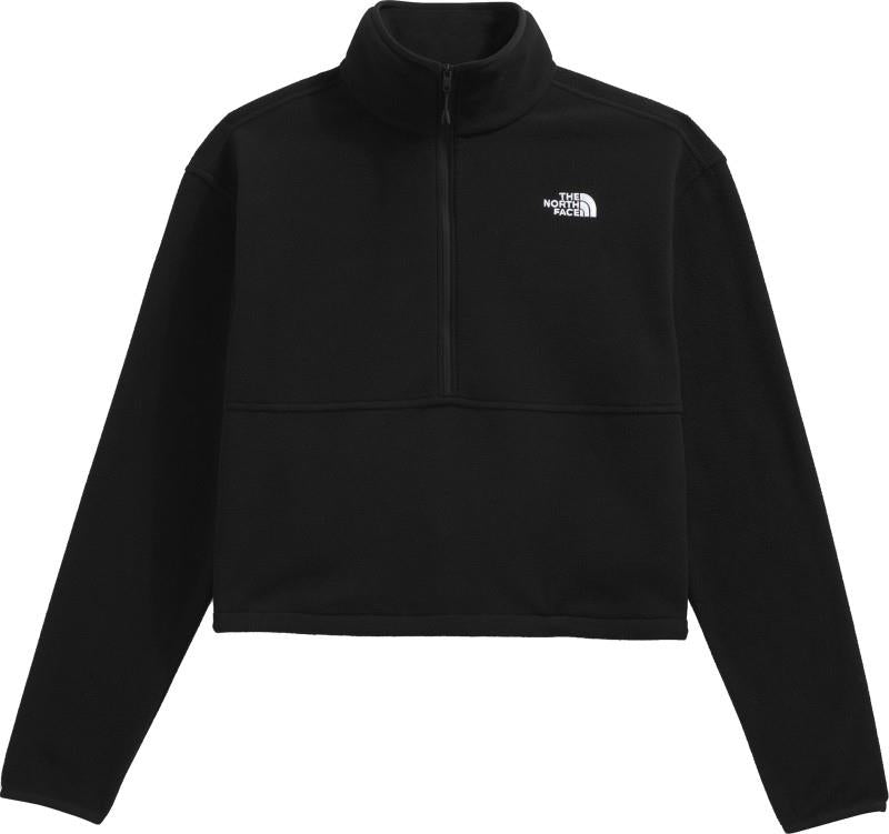 Glacier Fleece 1/2 Zip Short Jacket - Womens - tnf black 1
