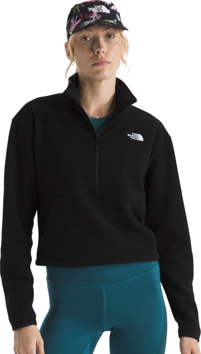 Glacier Fleece 1/2 Zip Short Jacket - Womens - tnf black 1