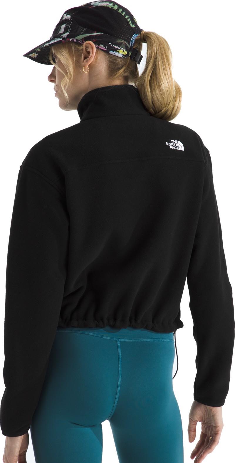 Glacier Fleece 1/2 Zip Short Jacket - Womens - tnf black 1