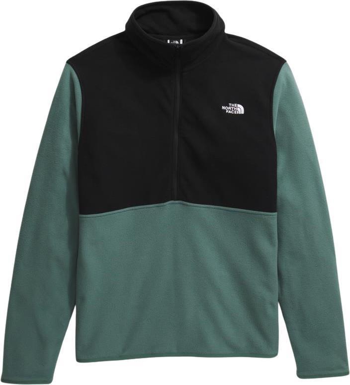 Glacier Fleece 1/2 Zip - Mens - duck green / tnf black 1