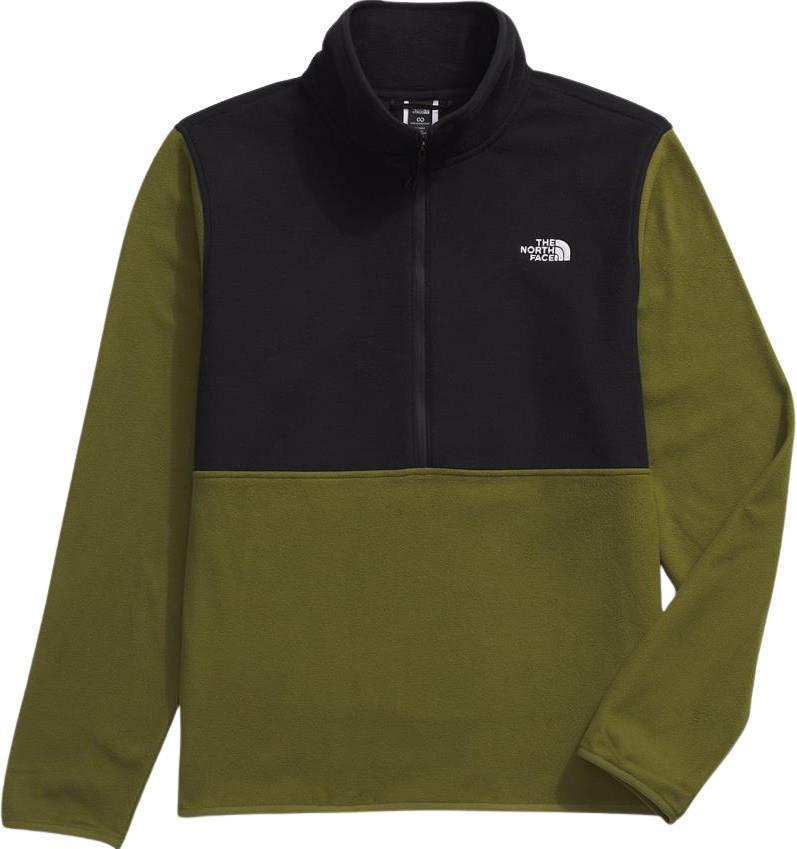 Glacier Fleece 1/2 Zip - Mens - forest olive / tnf black 1
