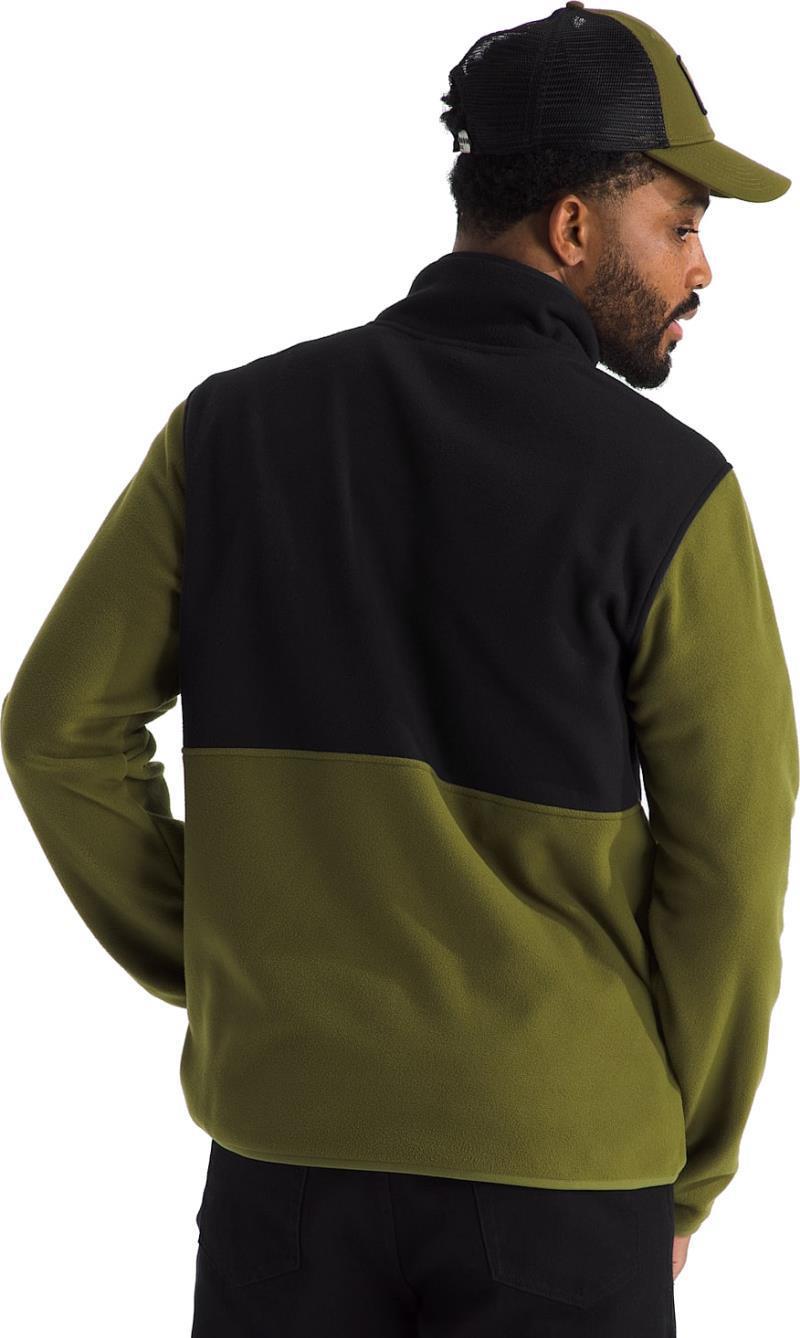 Glacier Fleece 1/2 Zip - Mens - forest olive / tnf black 1