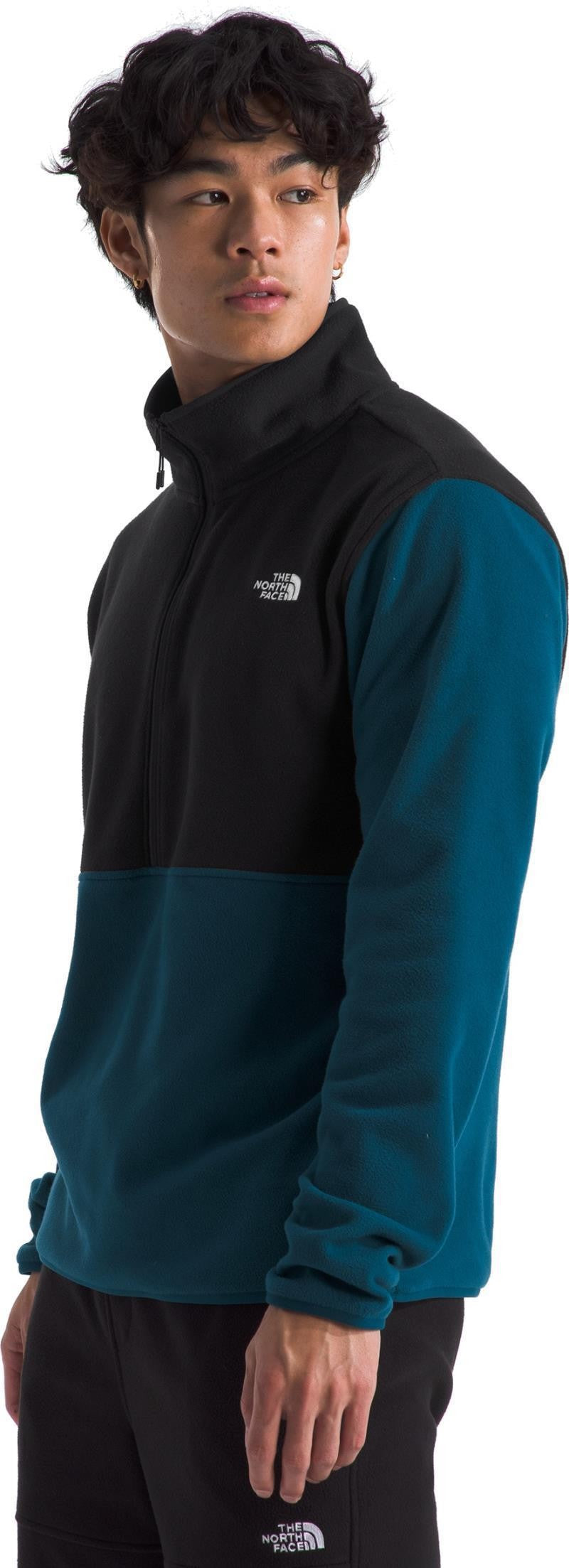 Glacier Fleece 1/2 Zip - Mens - midnight petrol / tnf black 1