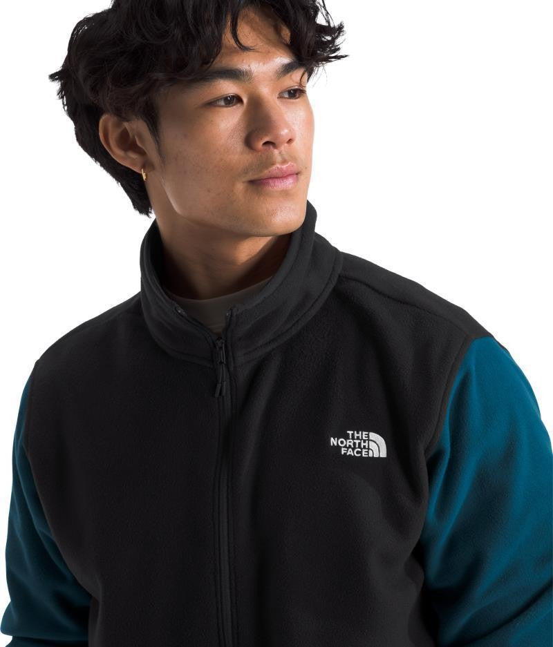 Glacier Fleece 1/2 Zip - Mens - midnight petrol / tnf black 1