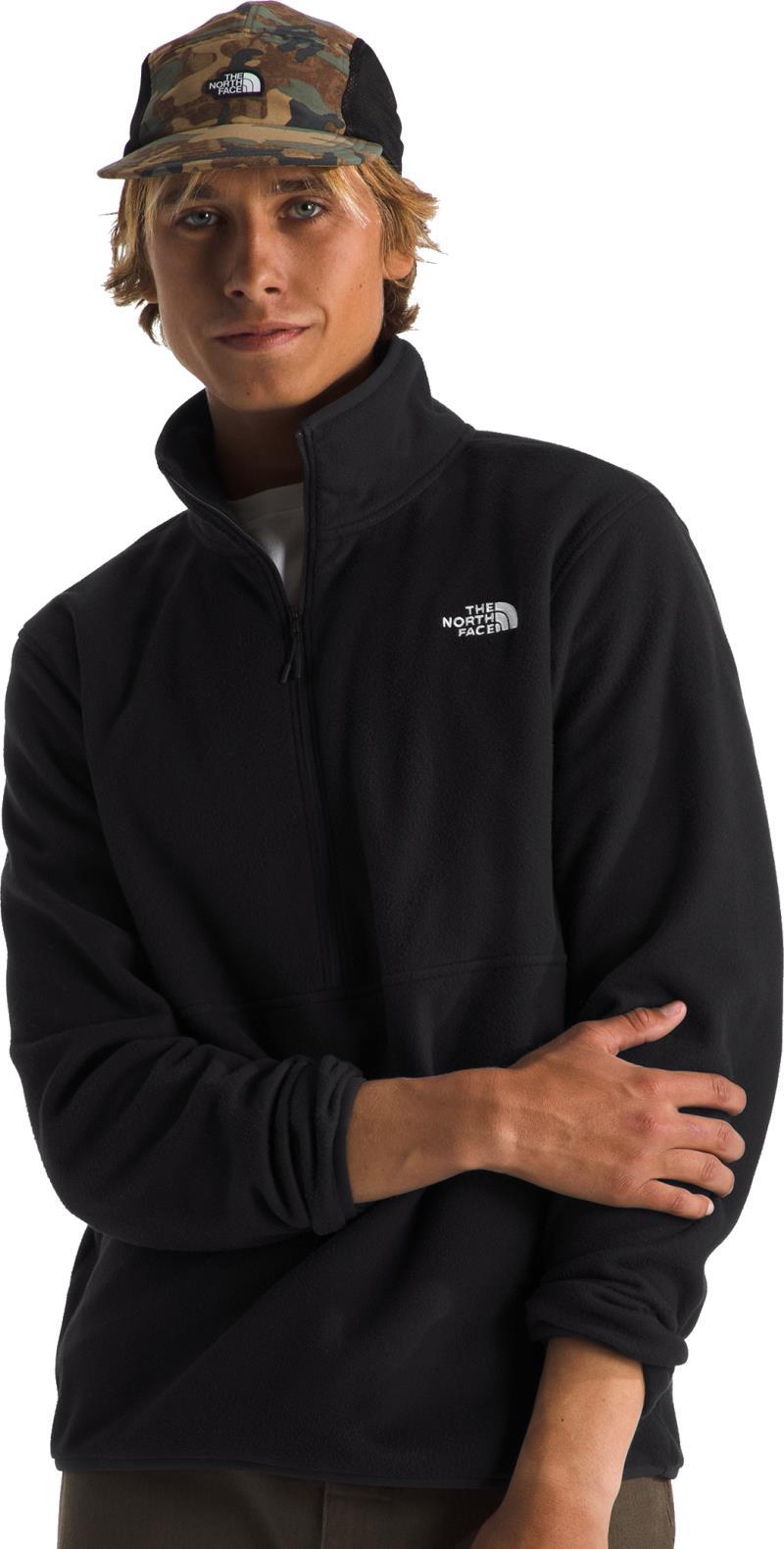 Glacier Fleece 1/2 Zip - Mens - tnf black 1