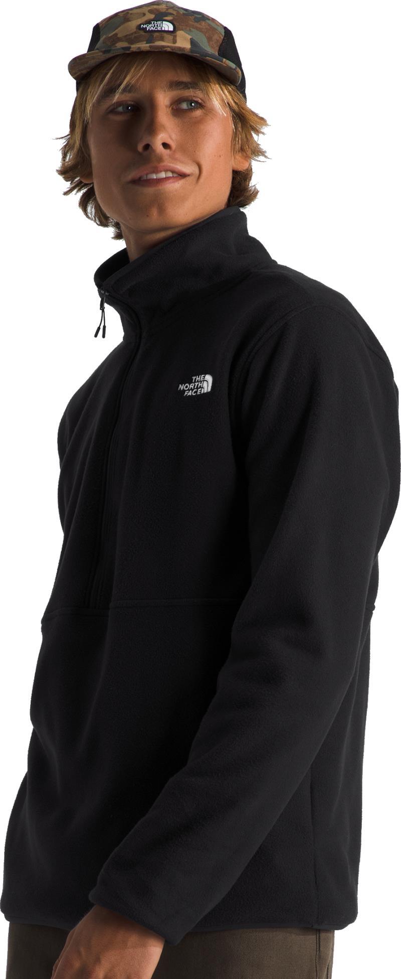 Glacier Fleece 1/2 Zip - Mens - tnf black 1