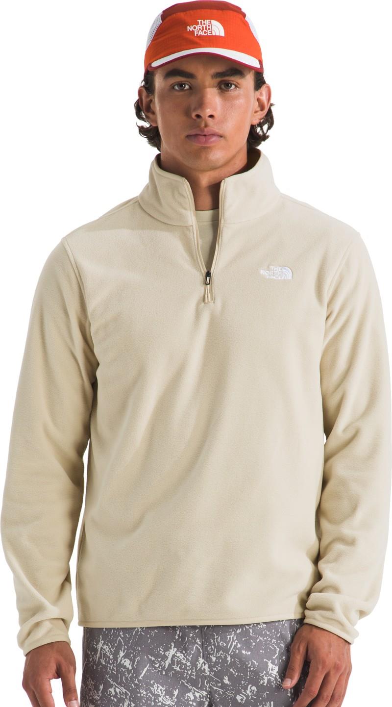 Glacier Fleece 1/4 Zip Jacket - Mens - desert stone 1