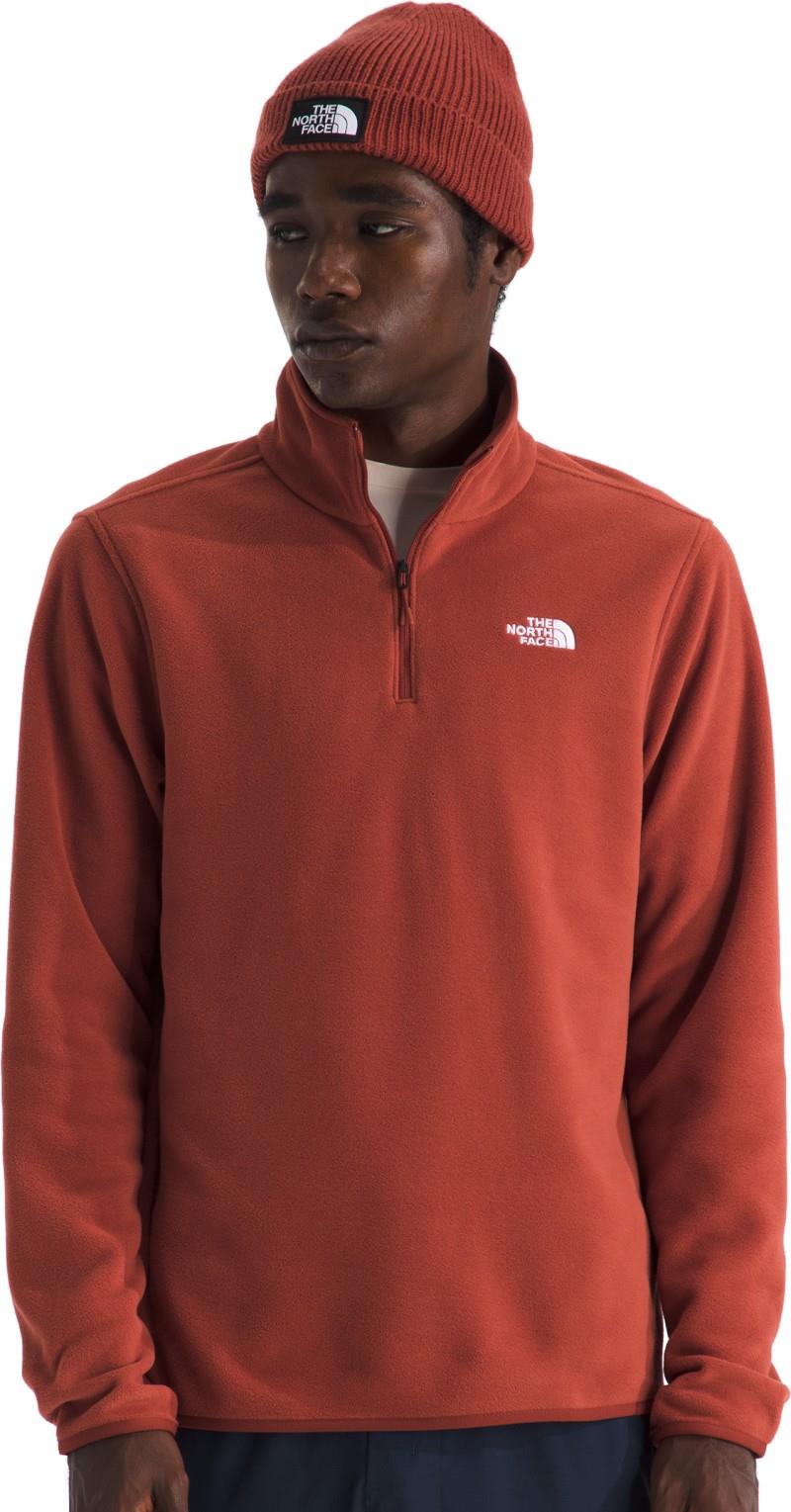 Glacier Fleece 1/4 Zip Jacket - Mens - iron clay 1