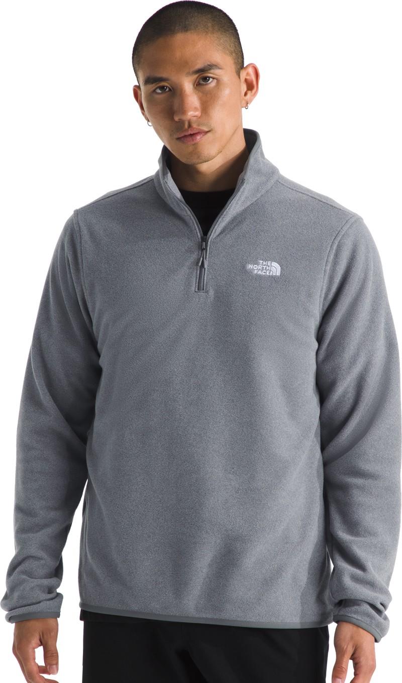 Glacier Fleece 1/4 Zip Jacket - Mens - tnf mid grey heather 1