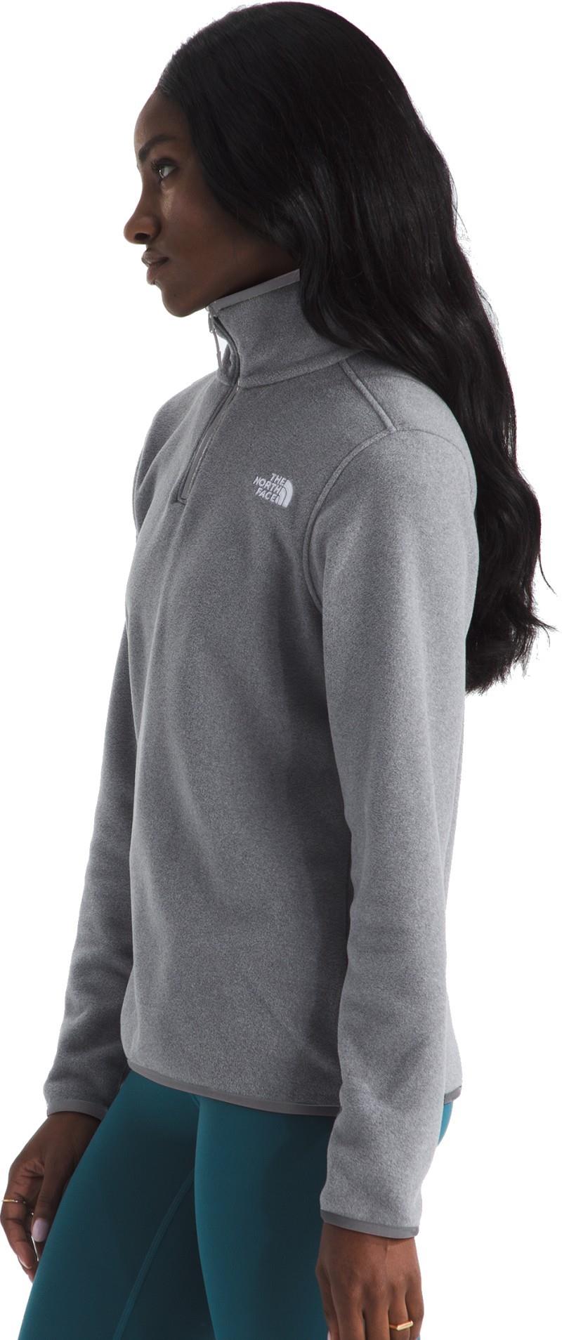 Glacier Fleece 1/4 Zip Jacket - Womens - tnf mid grey heather 1