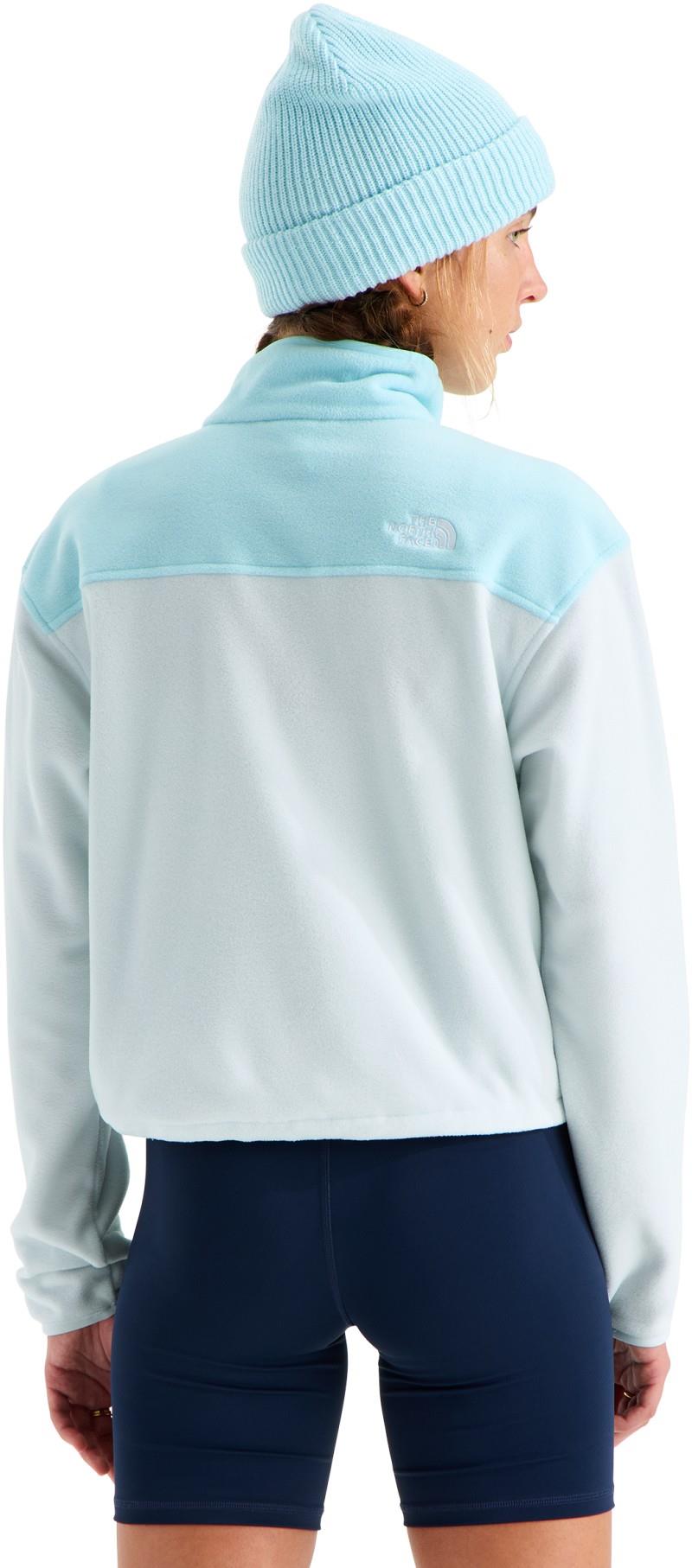 Glacier Fleece Half Zip Short Jacket - Womens - glacier / pearl stone 1