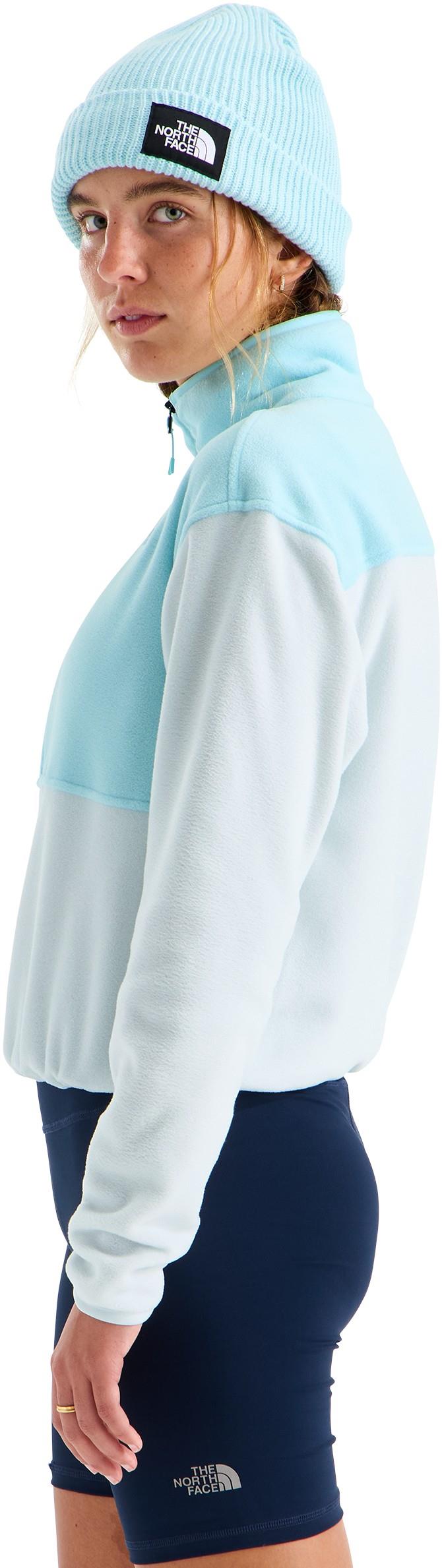 Glacier Fleece Half Zip Short Jacket - Womens - glacier / pearl stone 1