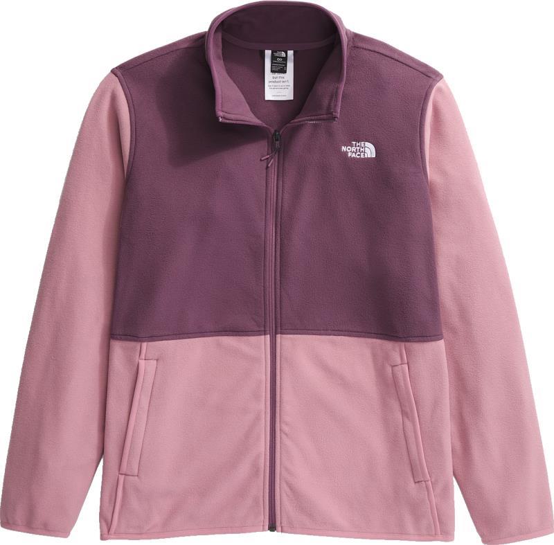Glacier Fleece Jacket, Plus - Womens - mauve / midnight mauve 1