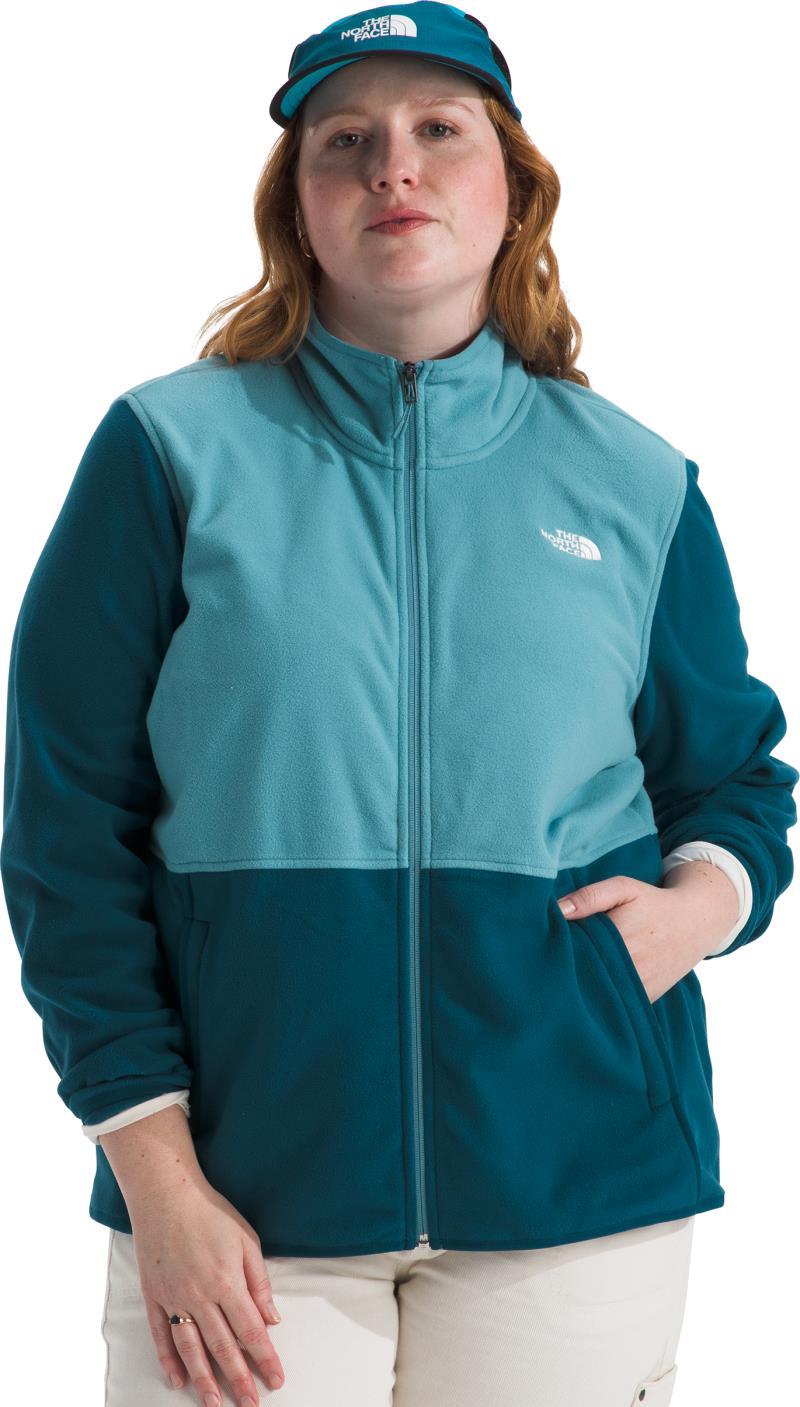 Glacier Fleece Jacket, Plus - Womens - midnight petrol / algae blue 1
