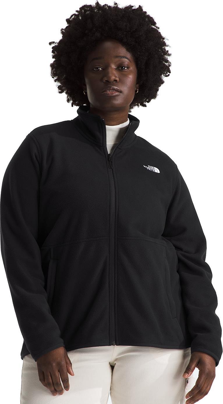 Glacier Fleece Jacket, Plus - Womens - tnf black 1
