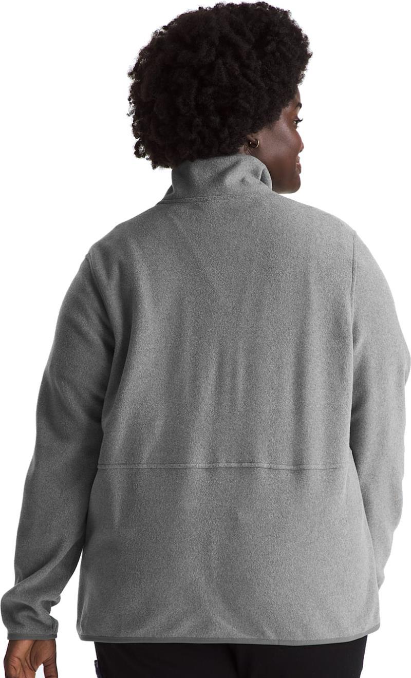 Glacier Fleece Jacket, Plus - Womens - tnf medium grey heather 1