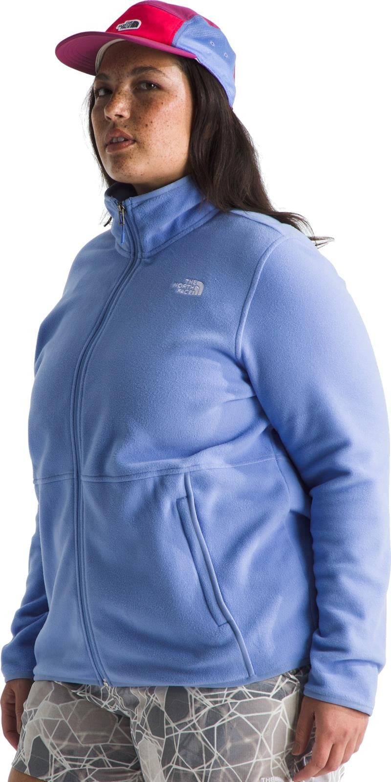 Glacier Fleece Jacket, Plus - Womens - virtual blue 1