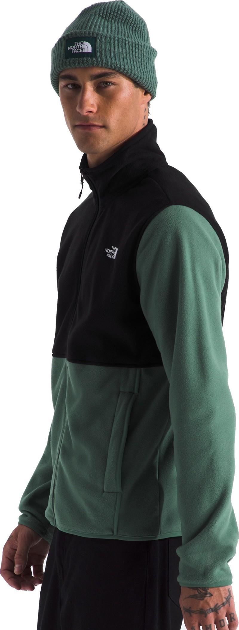 Glacier Fleece Jacket - Mens - duck green / tnf black 1