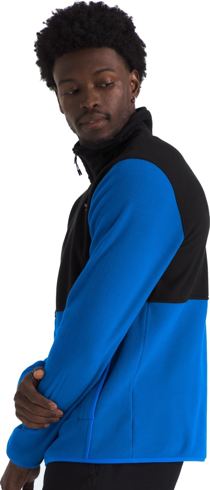 Glacier Fleece Jacket - Mens - hero blue / tnf black 1