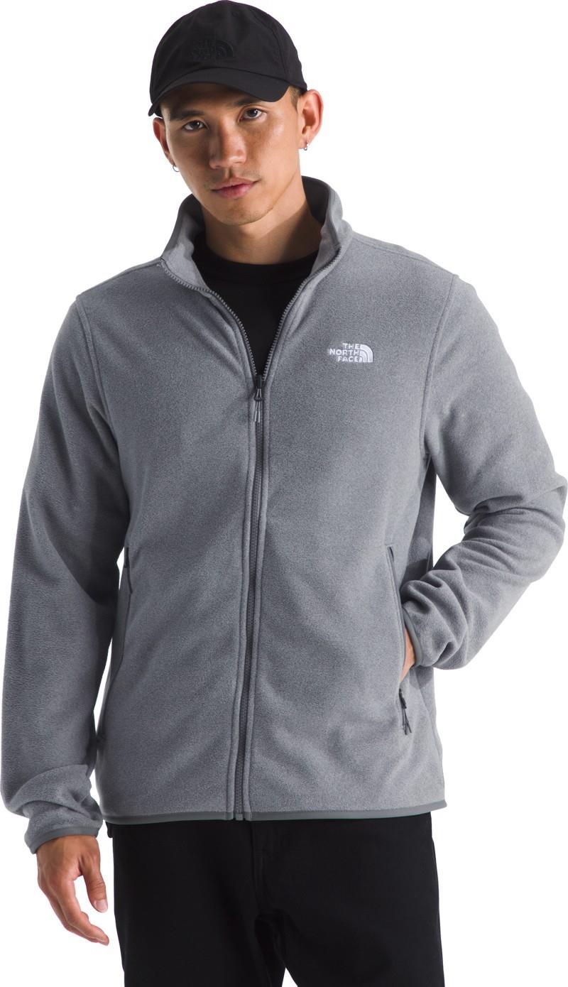Glacier Fleece Jacket - Mens - tnf mid grey heather 1