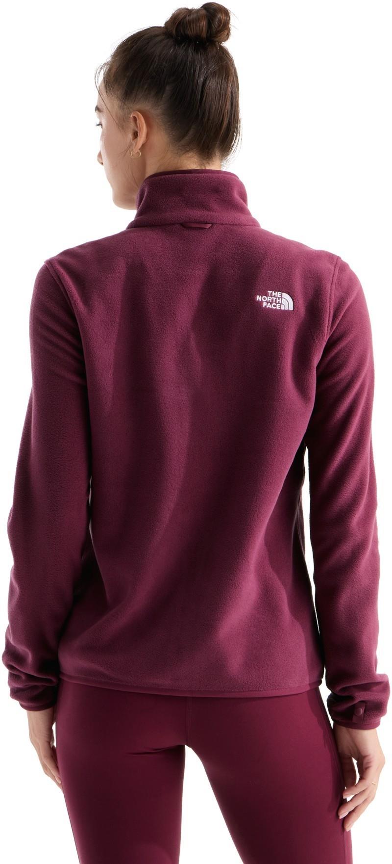 Glacier Fleece Jacket - Womens - burgundy crush 1