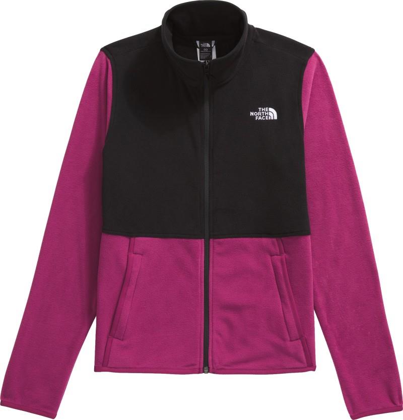 Glacier Fleece Jacket - Womens - cyber berry / tnf black 1
