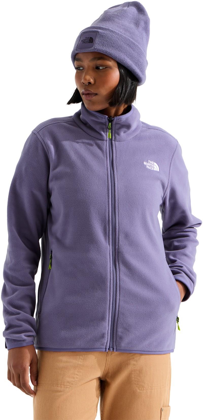 Glacier Fleece Jacket - Womens - grounded plum 1