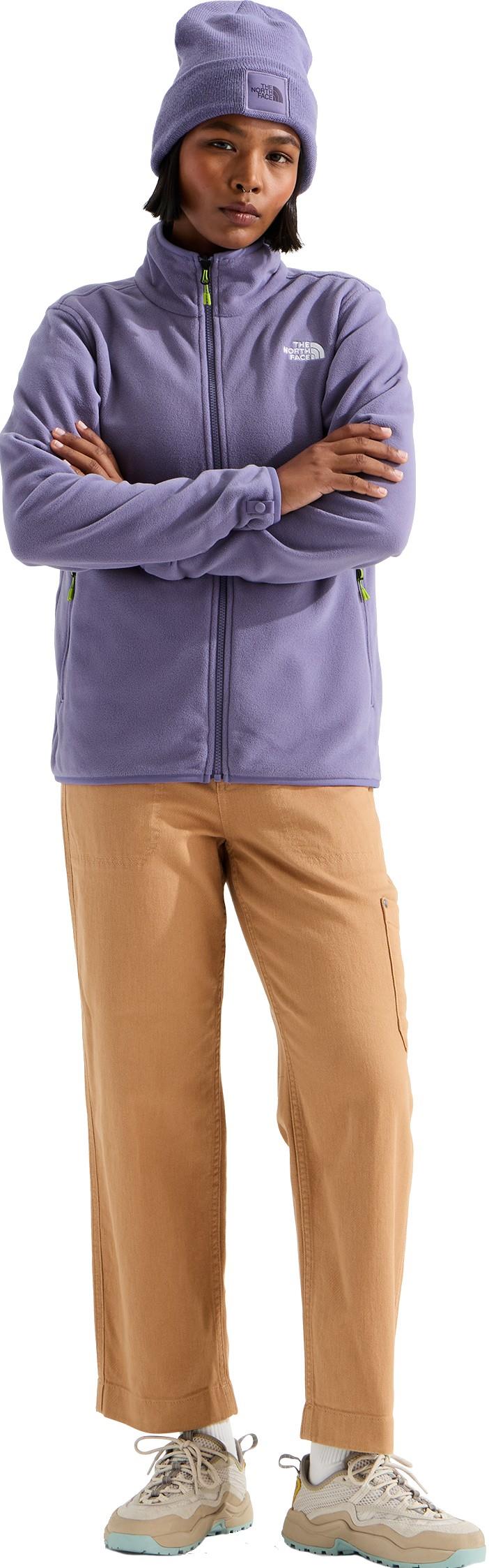 Glacier Fleece Jacket - Womens - grounded plum 1