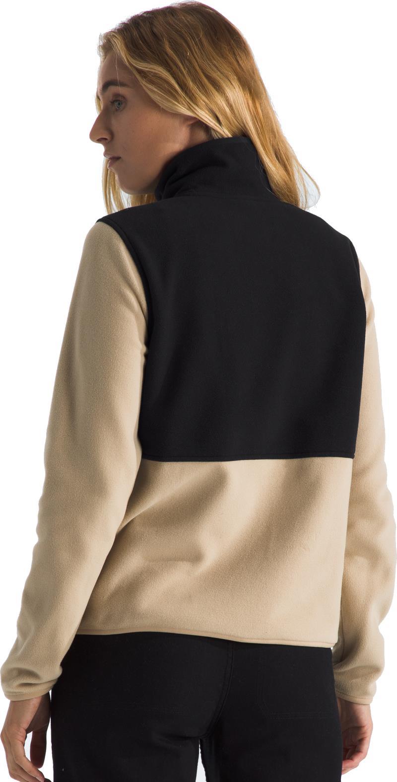 Glacier Fleece Jacket - Womens - khaki stone / tnf black 1