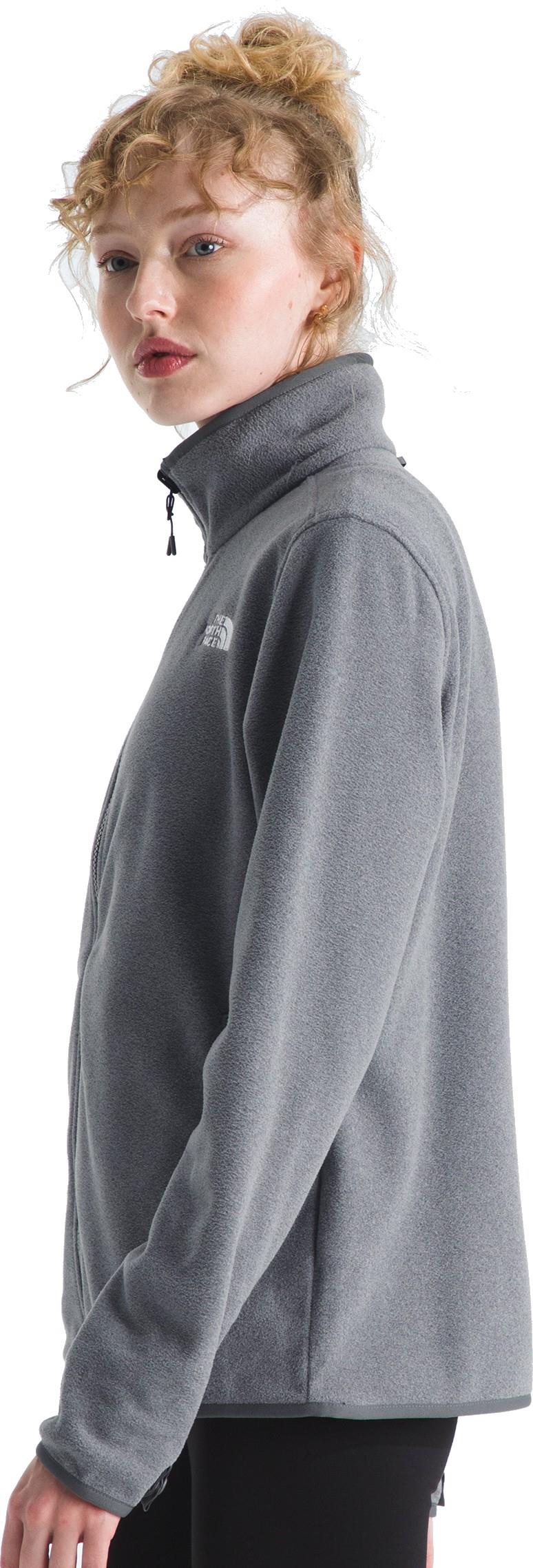 Glacier Fleece Jacket - Womens - tnf mid grey heather 1