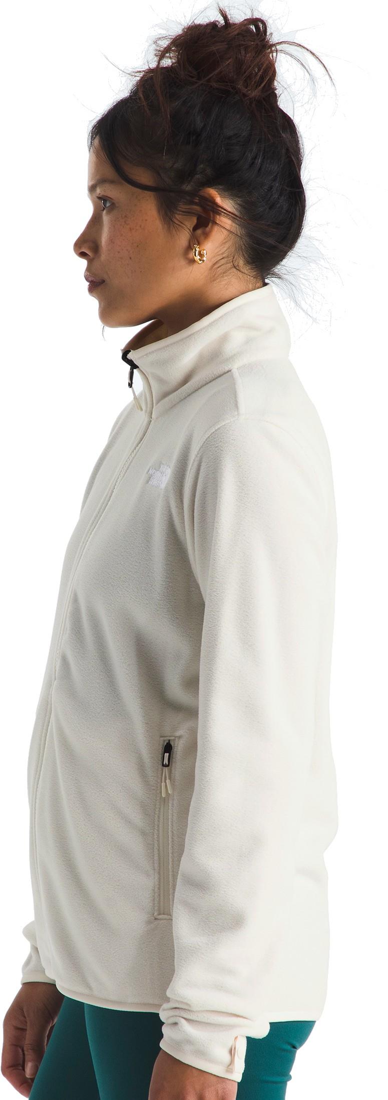 Glacier Fleece Jacket - Womens - white dune 1