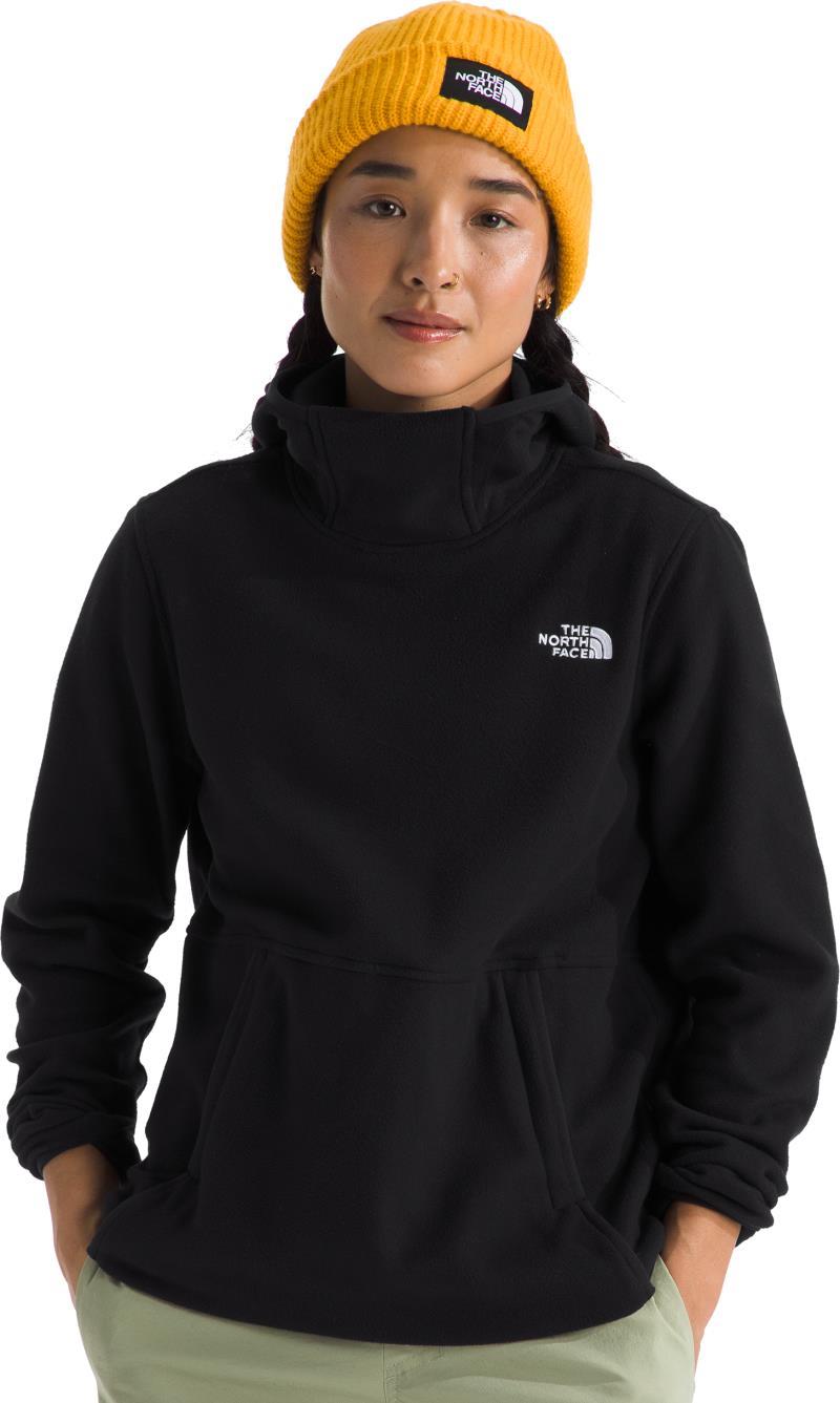 Glacier Fleece Pullover Hoodie - Womens - tnf black 1