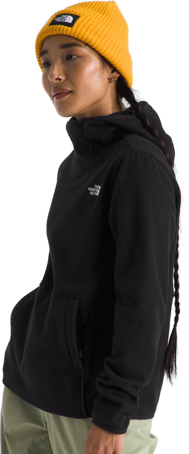 Glacier Fleece Pullover Hoodie - Womens - tnf black 1