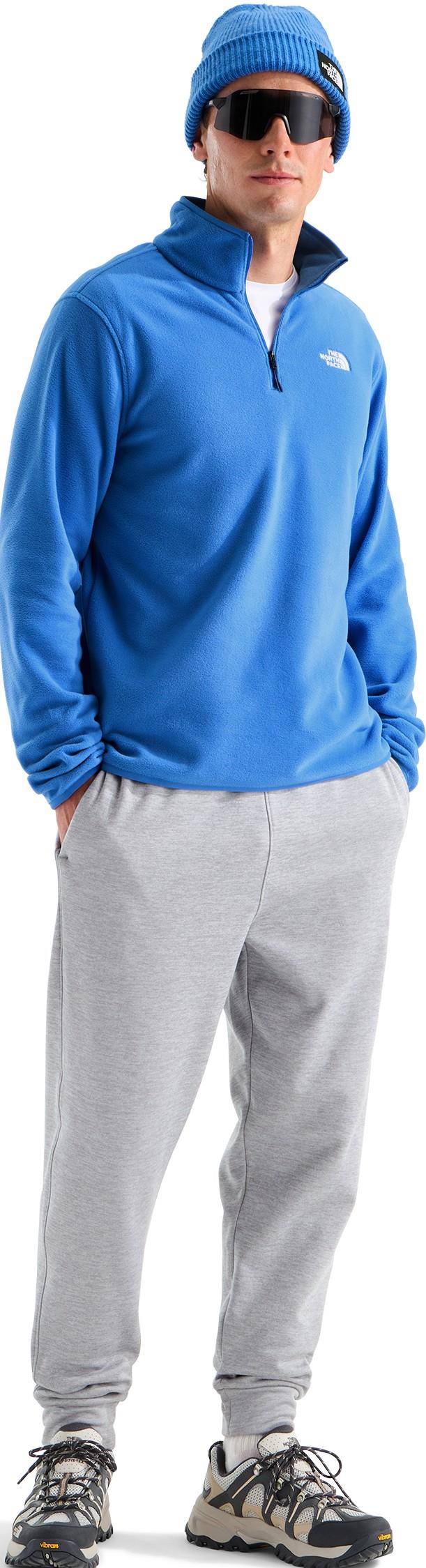 Glacier Fleece Quarter Zip Jacket - Mens - active blue 1
