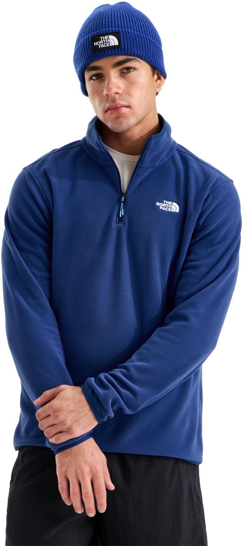 Glacier Fleece Quarter Zip Jacket - Mens - bold blue 1