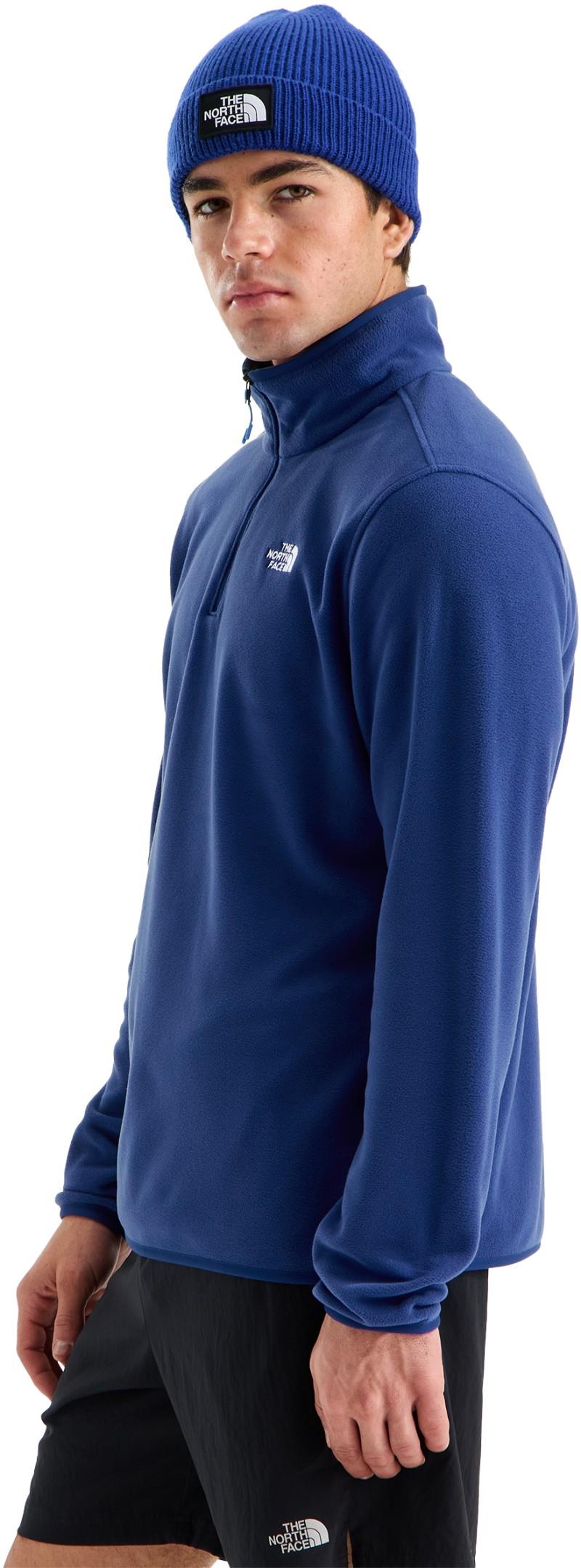 Glacier Fleece Quarter Zip Jacket - Mens - bold blue 1