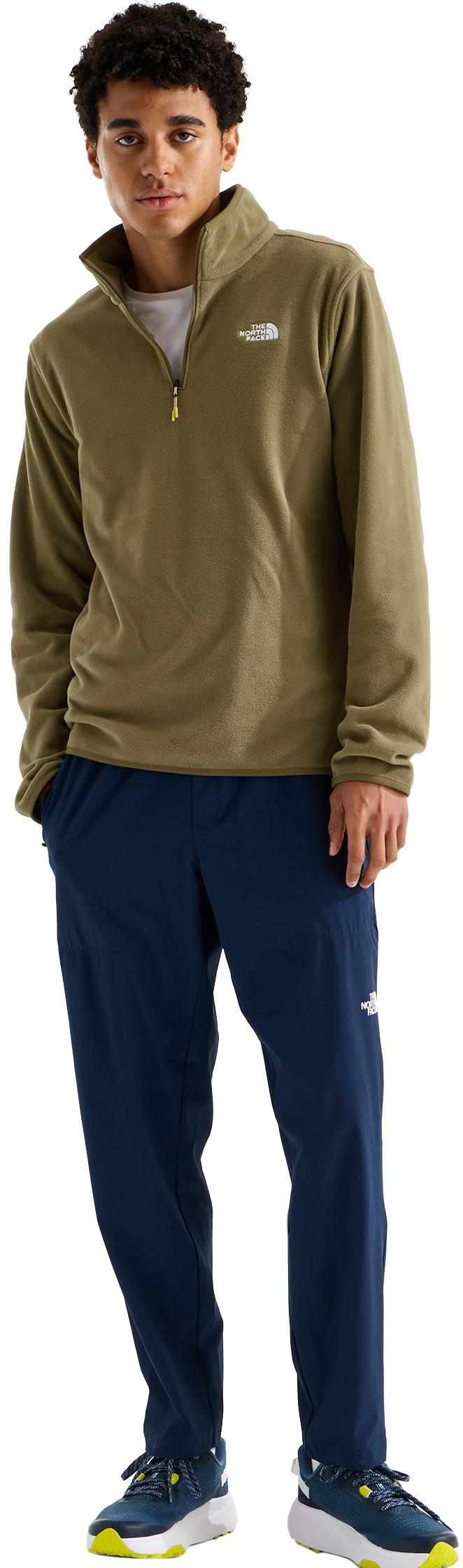 Glacier Fleece Quarter Zip Jacket - Mens - caraway seed 1
