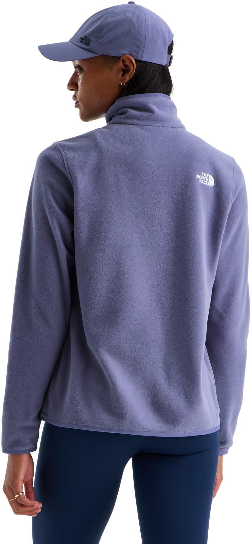 Glacier Fleece Quarter Zip Jacket - Womens - grounded plum 1