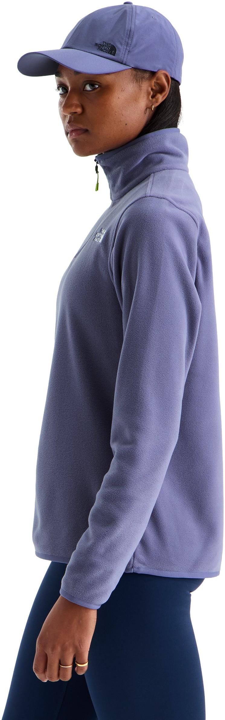 Glacier Fleece Quarter Zip Jacket - Womens - grounded plum 1