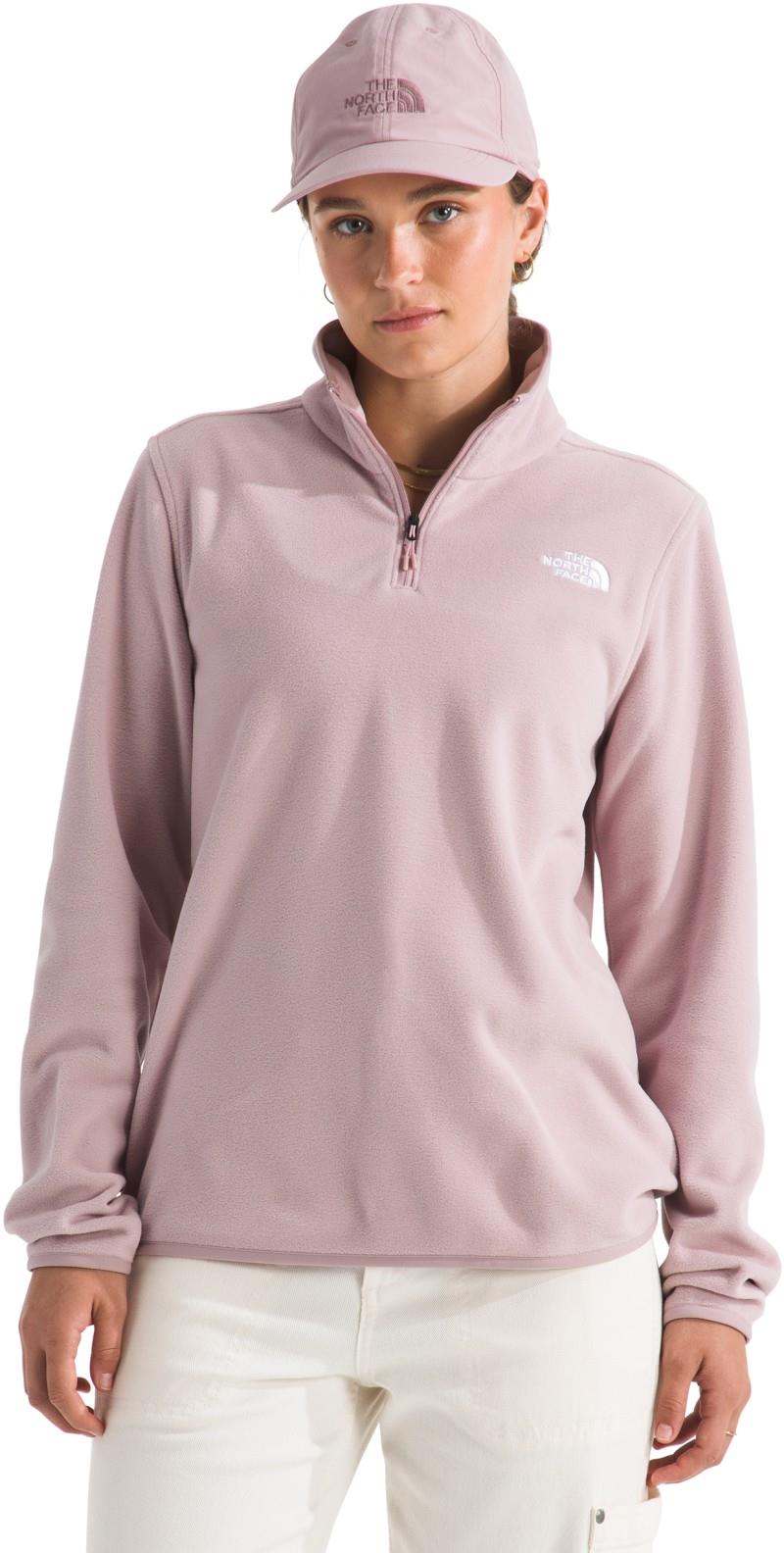 Glacier Fleece Quarter Zip Jacket - Womens - metal pink 1