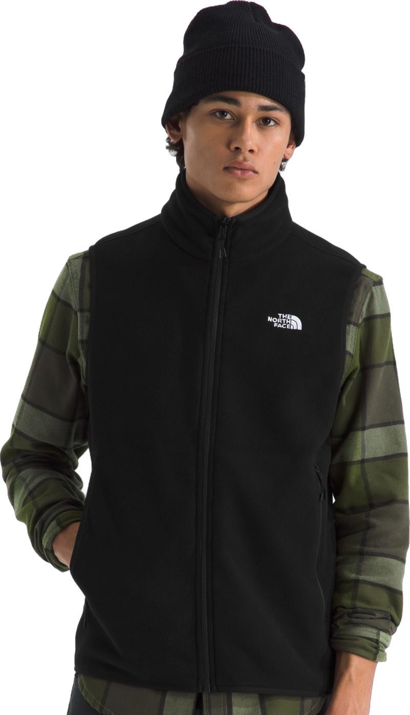 Glacier Fleece Vest - Mens - tnf black 1