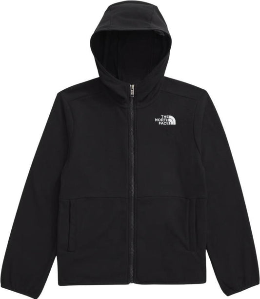 Glacier Full Zip Hooded Jacket - Teen - tnf black 1