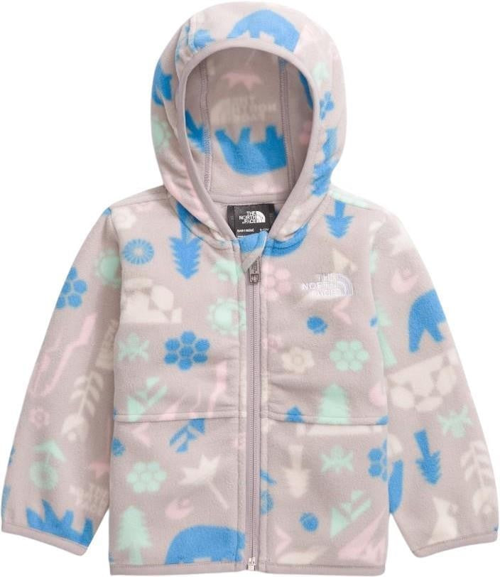 Glacier Full Zip Hoodie - Baby - moonstone grey multi pitch print 1