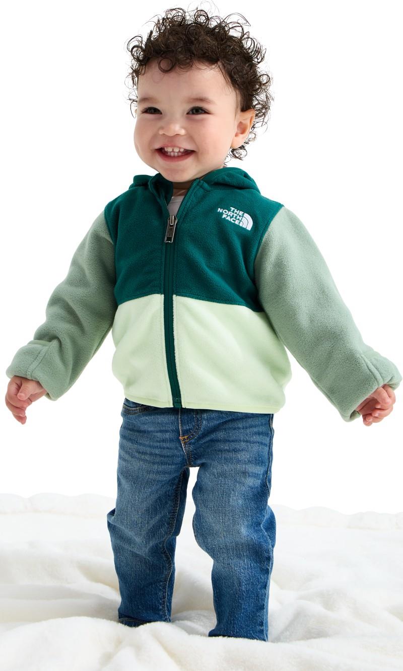 Glacier Full Zip Hoodie - Baby - pacific teal / calcified lime / slate moss 1