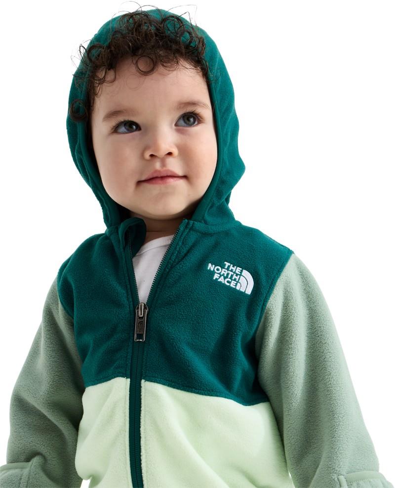 Glacier Full Zip Hoodie - Baby - pacific teal / calcified lime / slate moss 1