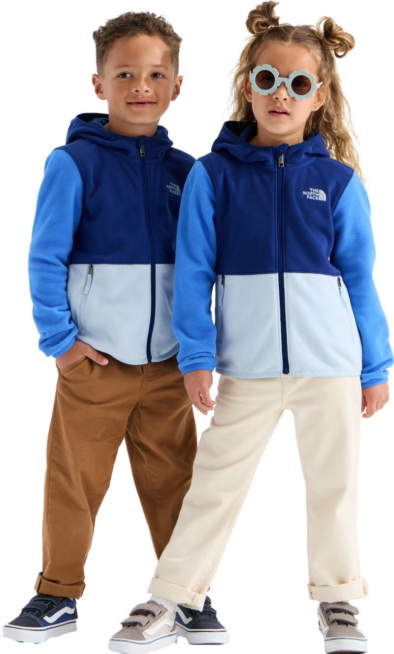 Glacier Full Zip Hoodie - Kids - bold blue / polar haze / active blue 1