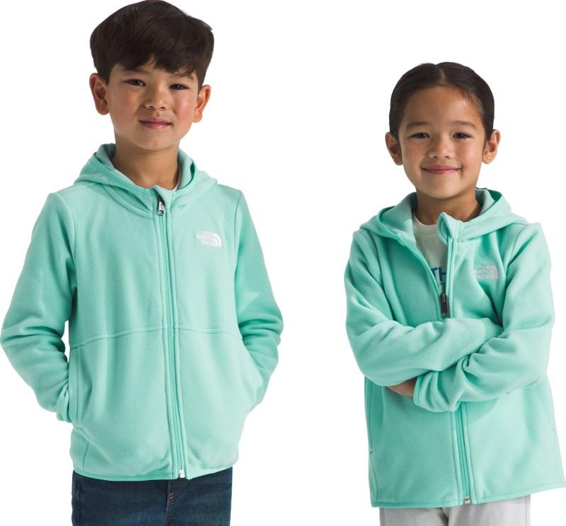 Glacier Full Zip Hoodie - Kids - bright foam 1