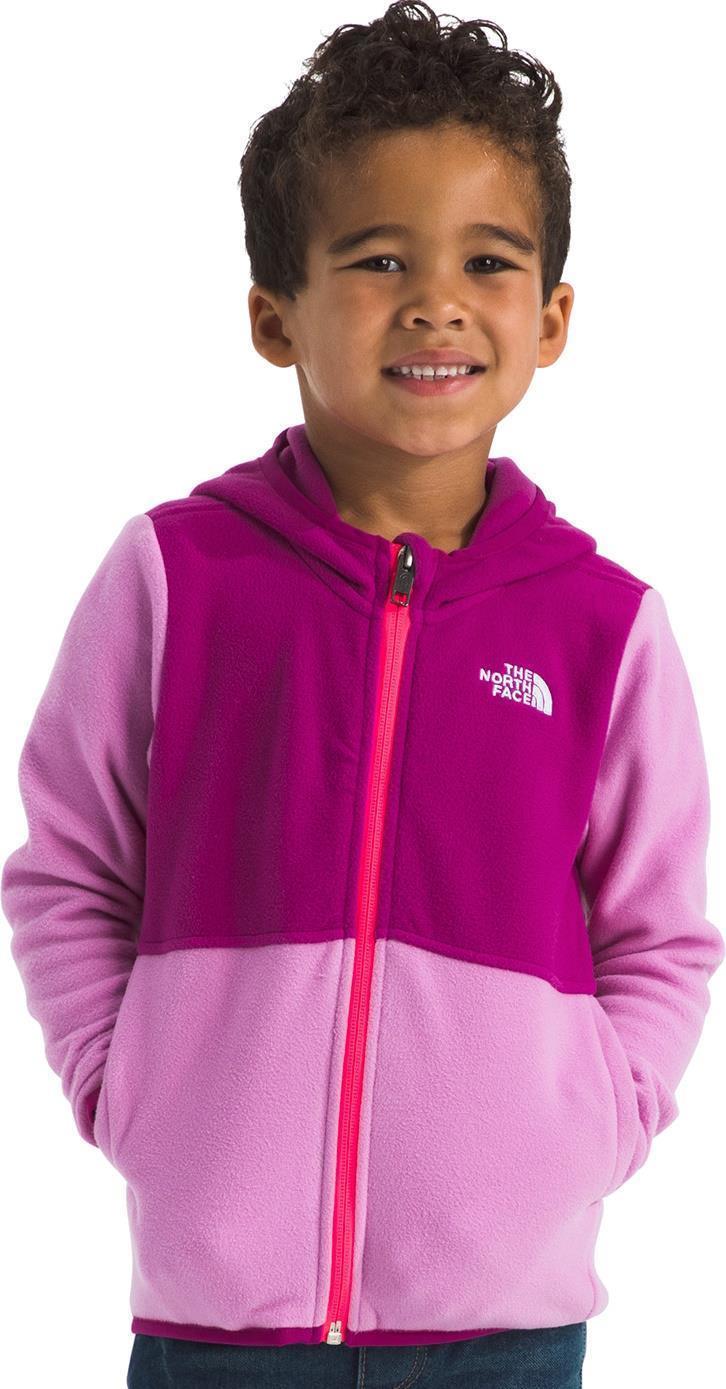 Glacier Full Zip Hoodie - Kids - dragonfruit 1