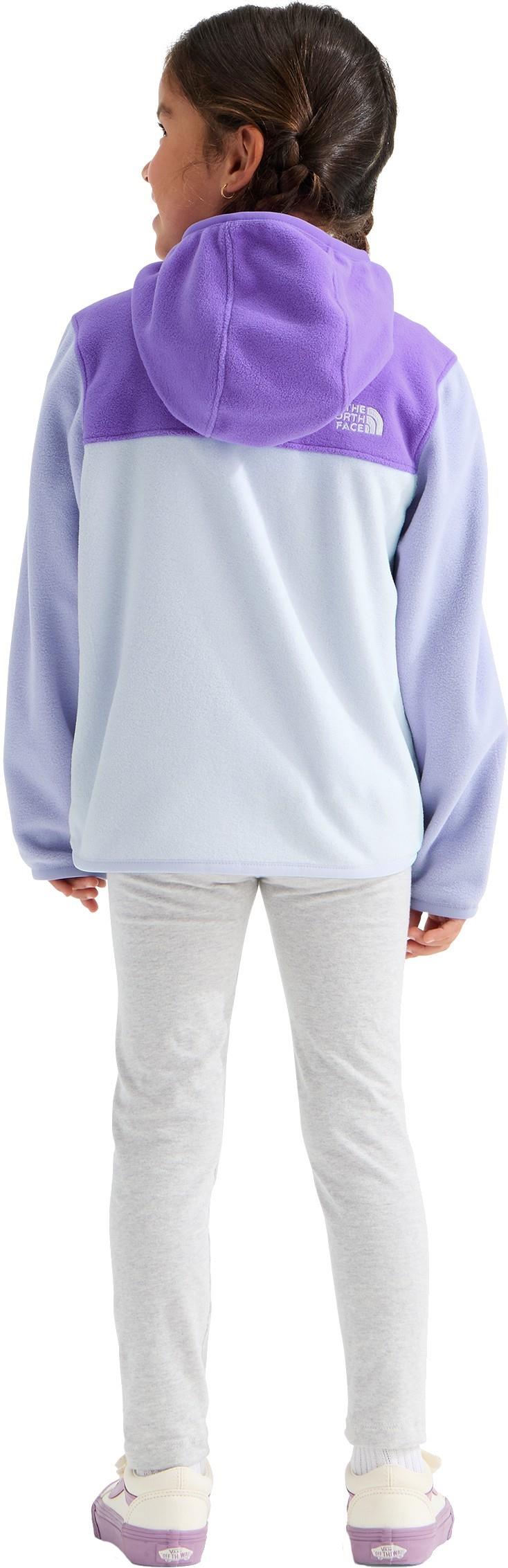 Glacier Full Zip Hoodie - Kids - elevation purple / ice lilac / pale plum 1